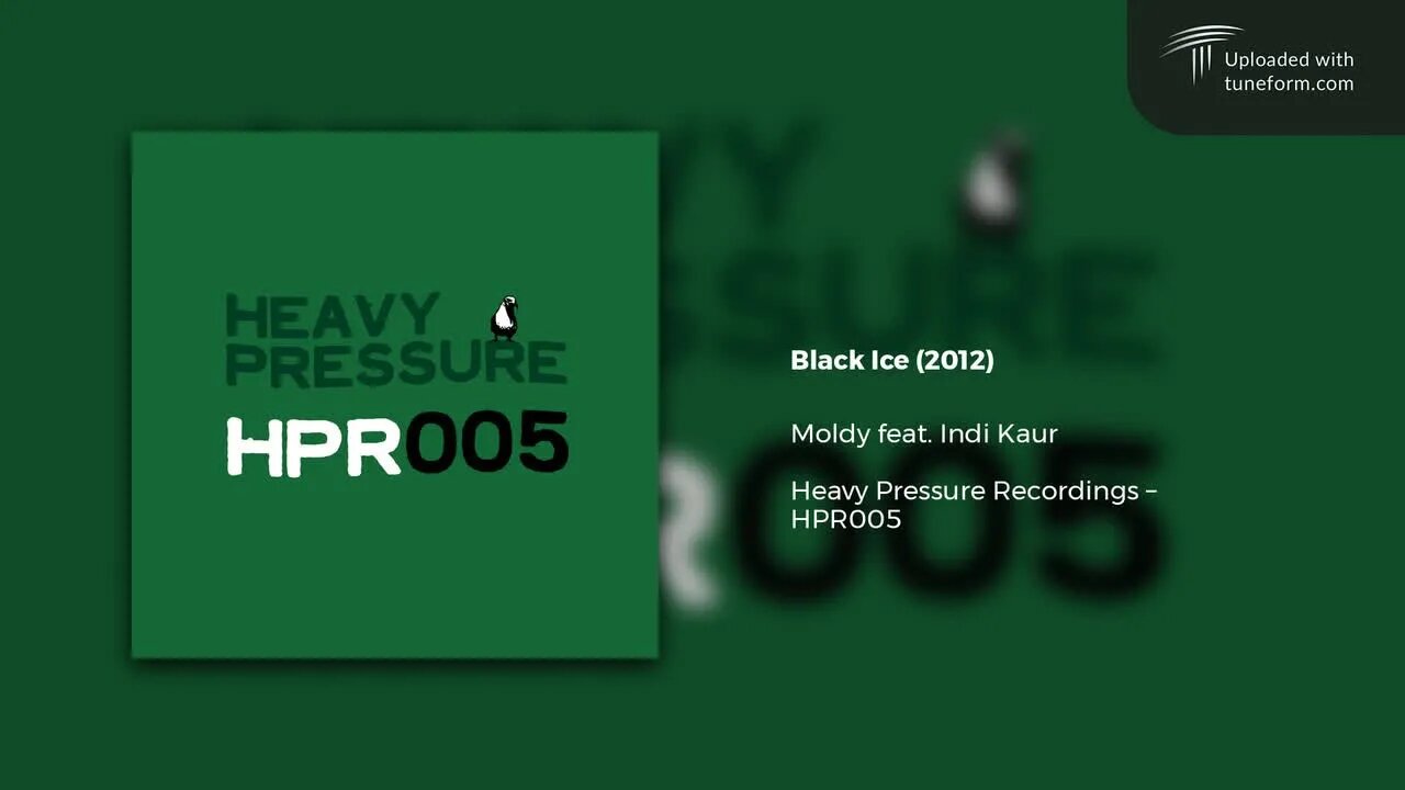 Moldy feat. Indi Kaur - Black Ice (Heavy Pressure Recordings | HPR005) [Deep Dubstep]