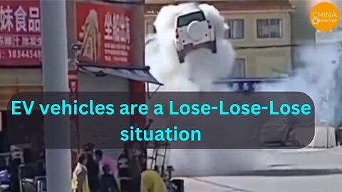 EV vehicles are a Lose-Lose-Lose situation