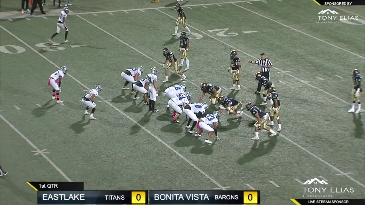 Eastlake High v. Bonita Vista football at Southwestern College