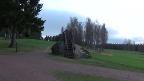 Cycling around and at Santalahti Golf course 16.11.2022