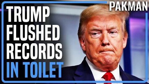 Trump Clogged White House Toilet by Flushing Documents