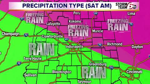 Rain & Freezing rain potential.