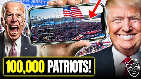 HISTORY! TRUMP Throws LARGEST Political Rally EVER Seen In AMERICA | +100,000 in a BLUE State!? 🚨