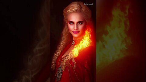 IMAGINE THE QUEEN OF FIRE 2, MIX IMAGI CHANEL, ( AI ART, AI GENERATORS, AI LOOKBOOK )