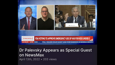 Dr. L. Palevsky - Special Guest NewsMax