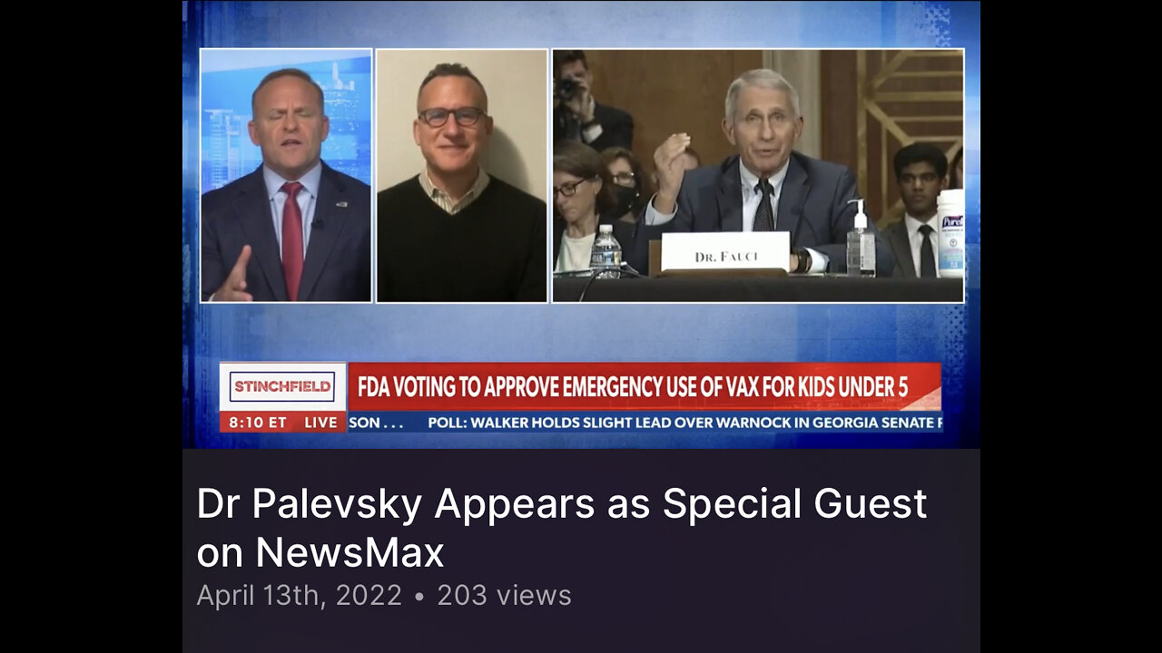 Dr. L. Palevsky - Special Guest NewsMax