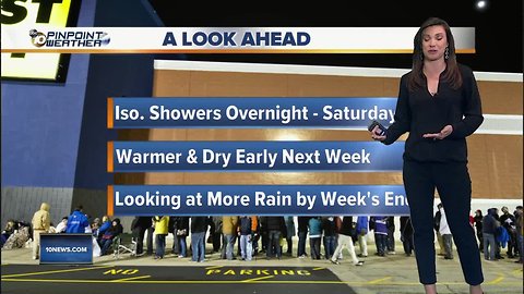 10News Pinpoint Weather with Meteorologist Megan Parry