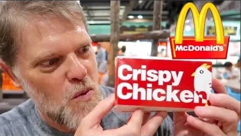 McDonalds Crispy Chicken Review Singapore - Greg's Kitchen