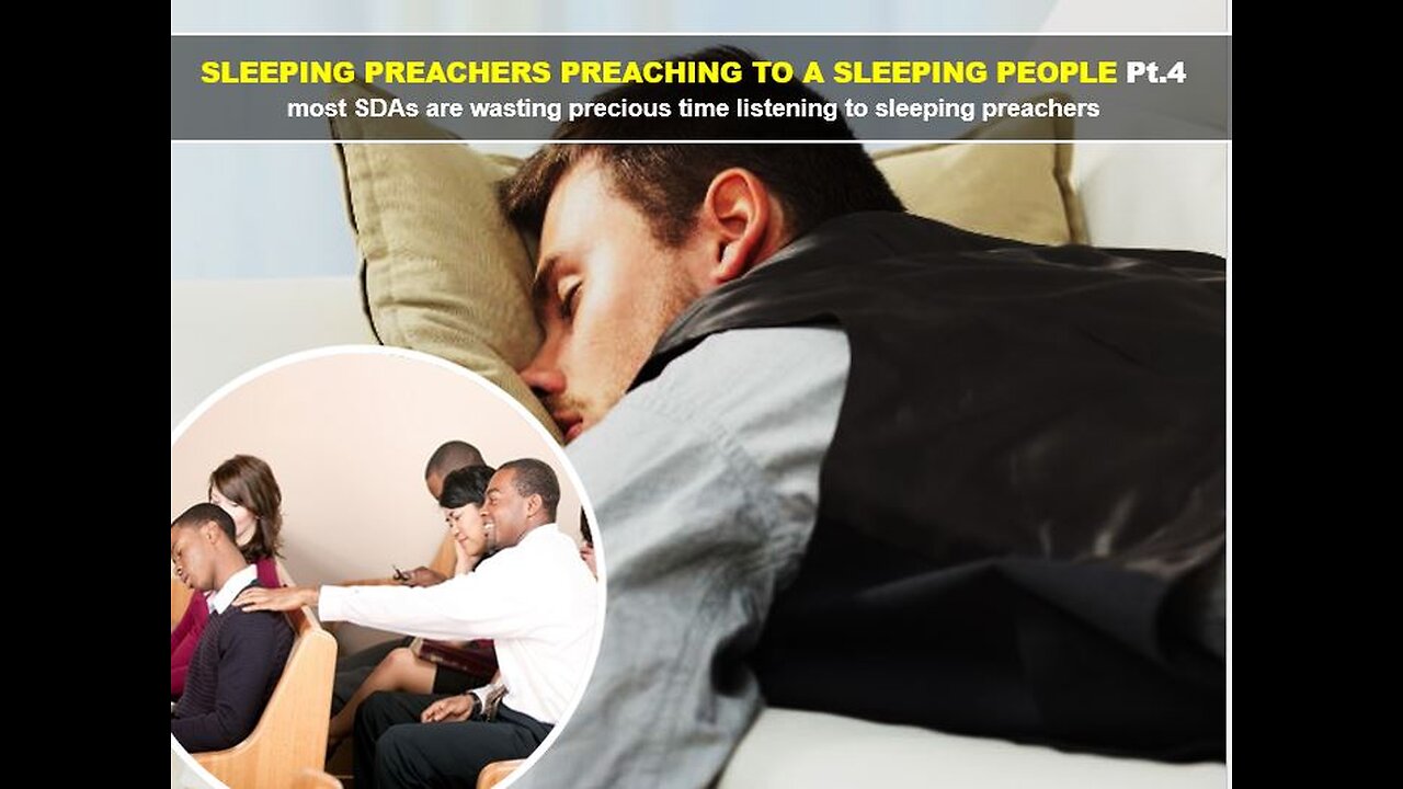 11-16-24 SLEEPING PREACHERS PREACHING TO A SLEEPING PEOPLE Pt.4 - AY By Evangelist Benton Callwood