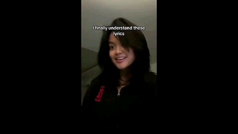 I finally understood the lyrics 😏🎵