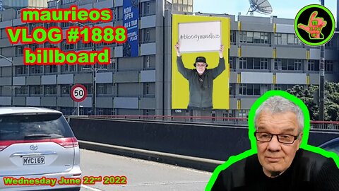 maurieos VLOG #1888 billboard