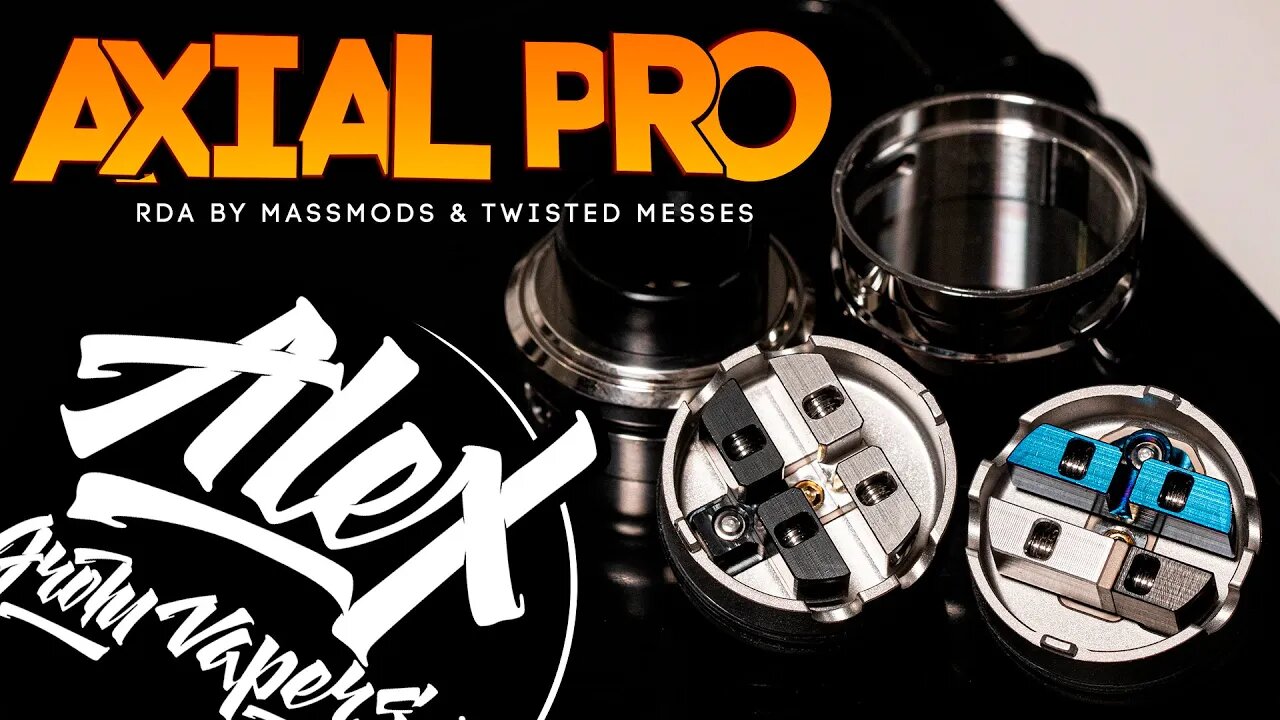 ГОДНО! - Axial Pro RDA by MassMods & Twisted Messes l Alex VapersMD review 🚭🔞