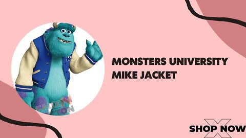 MONSTERS UNIVERSITY || MIKE || JACKET