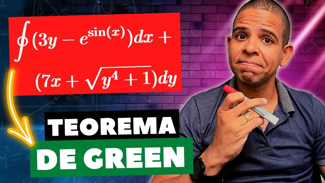 ( PEGA A VISÃO ) TEOREMA DE GREEN NO PLANO| PARTE 1 | @Professor Theago