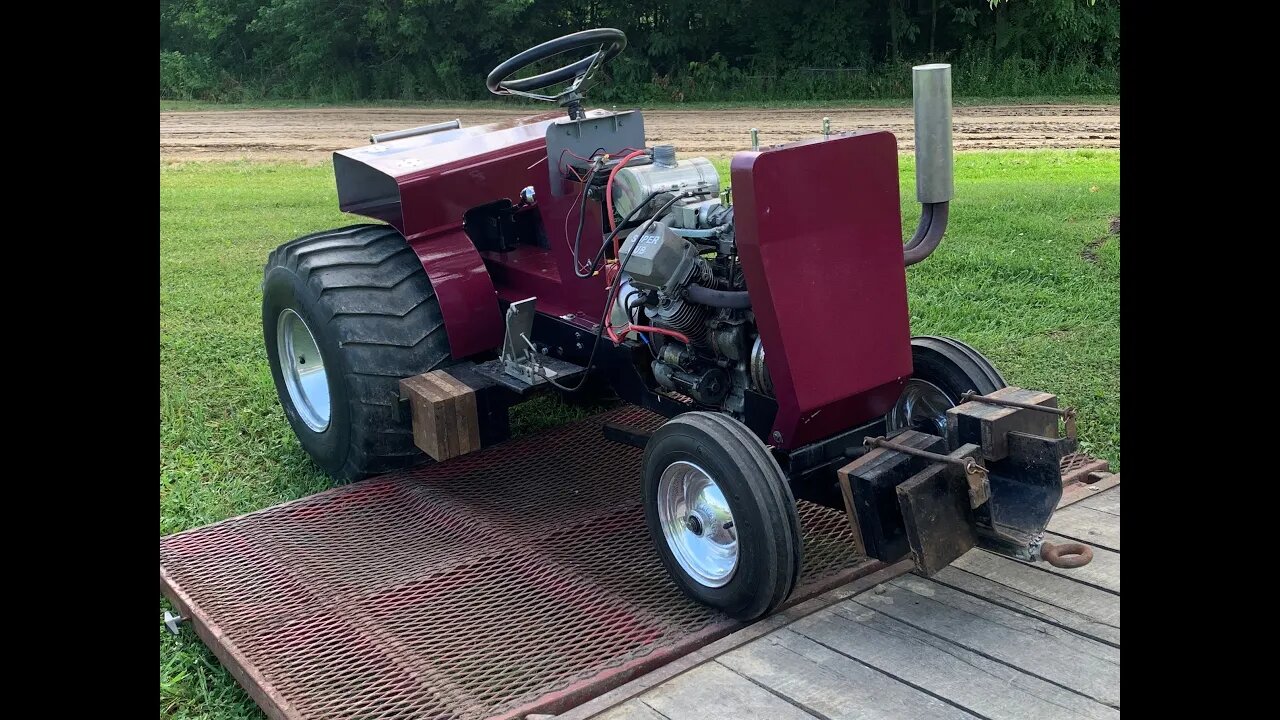 I think the tractor pull is going to be rained out tomorrow