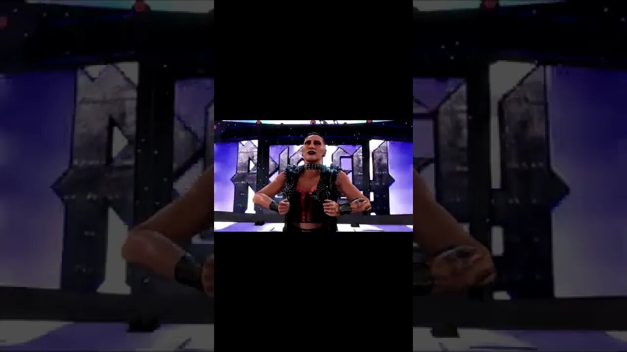 WWE 2k22 Rhea Ripley Entrance #shorts