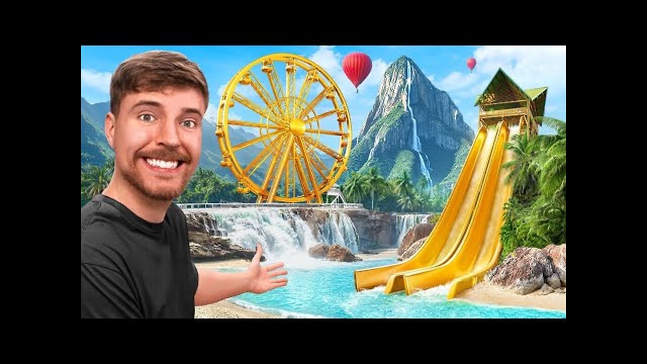 1 vs 25000000 private island Mr Beast New Video