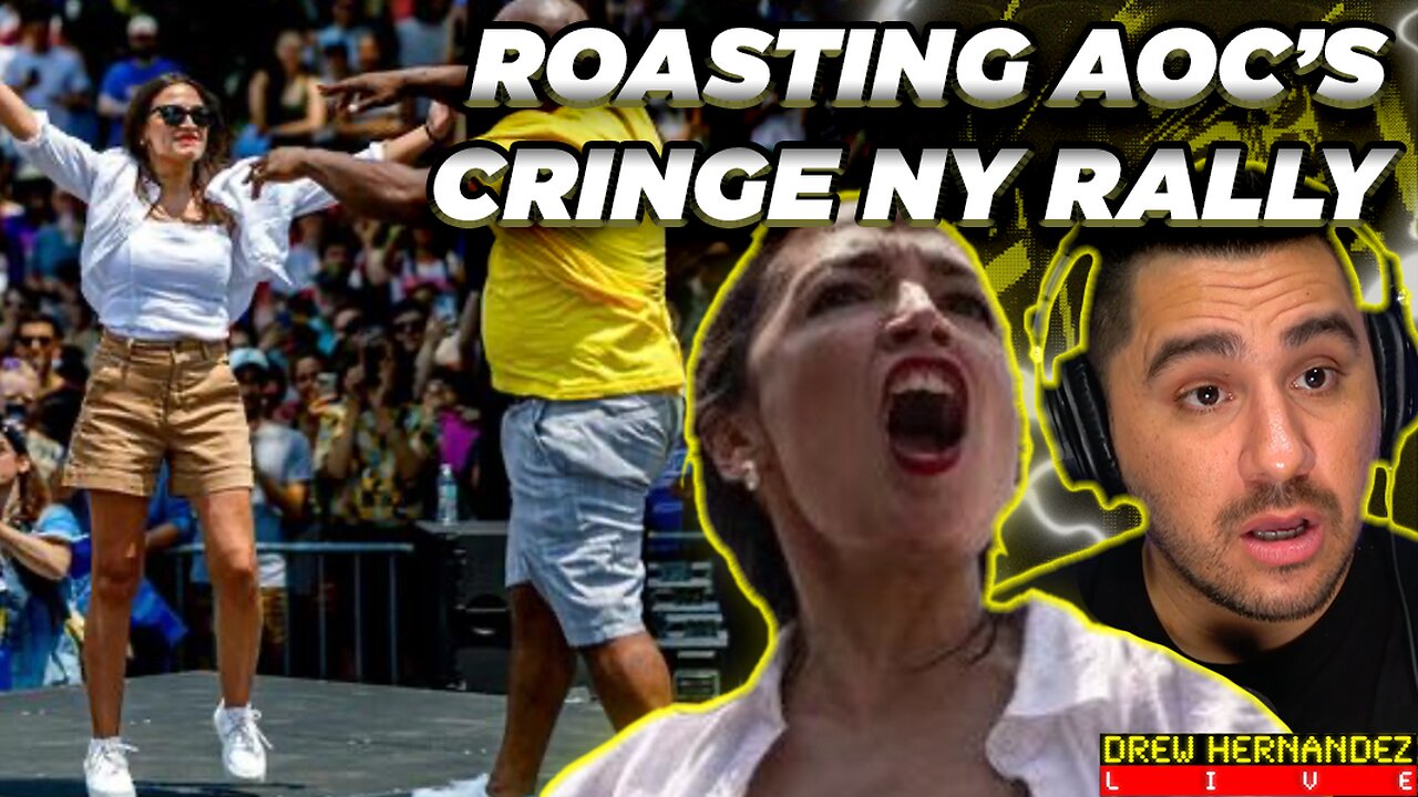 ROASTING AOC'S CRINGE BRONX RALLY