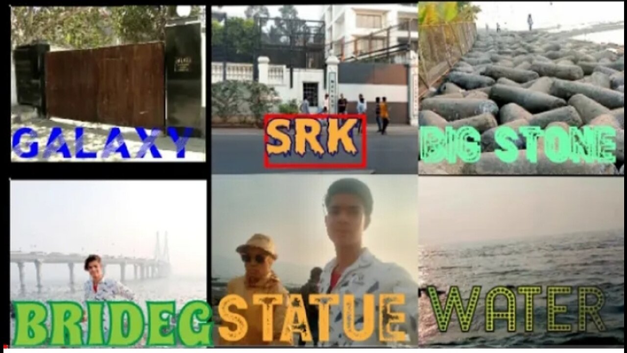 Bandra😎SRK Mannat house😎or Salman Khan galaxy home😎#bandra #bandstand #mumbai #viral #vlog