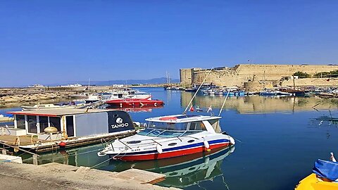 walking Kyrenia Cyprus.