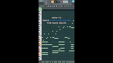 HOW TO MAKE SYNTH MELODIES FOR RAGE BEATS