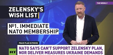 NATO can't support Zelensky's peace plan or deliver the measures Ukraine demand