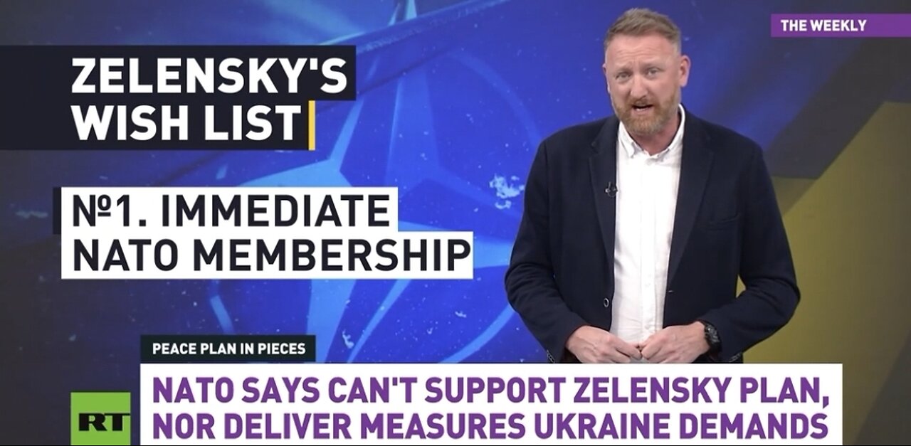 NATO can't support Zelensky's peace plan or deliver the measures Ukraine demand