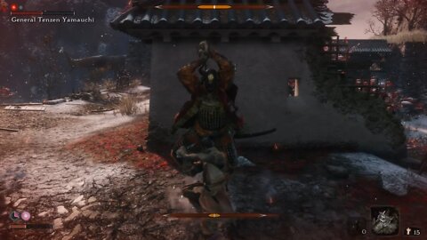 Sekiro vs General Tenzen Yamauchi