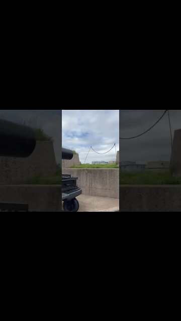 Large Cannons at Citadel Hill Halifax