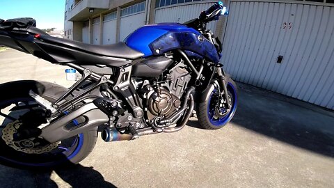Yamaha Mt-07 "Melhor hora do dia"