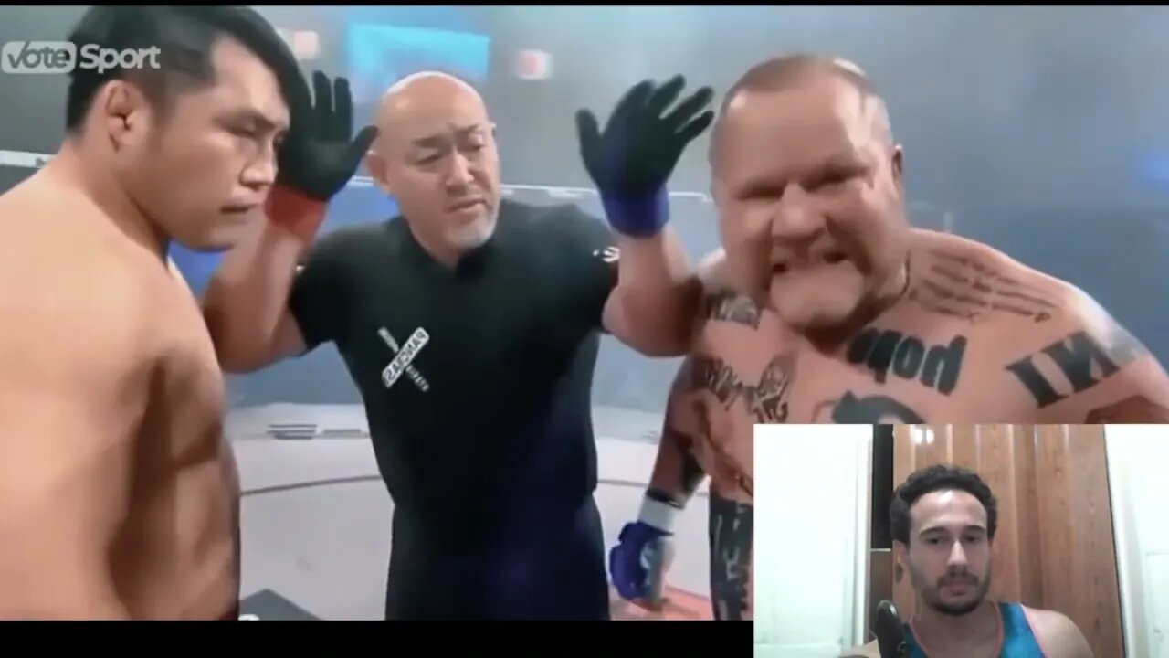 300 lb Tea Kwon Do Master Chris Barnettn (Reaction)