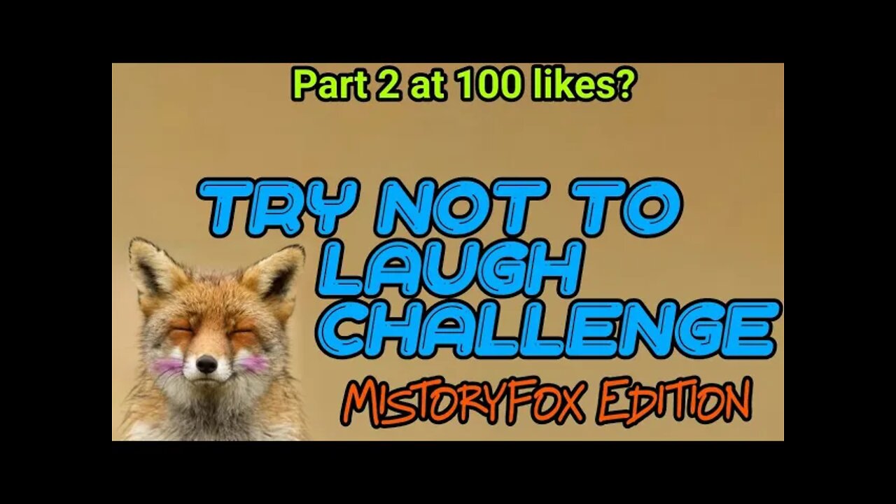 Try not to laugh challenge