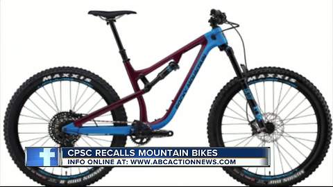 Rocky Mountain Bicycles recall mountain bikes due to crash hazard