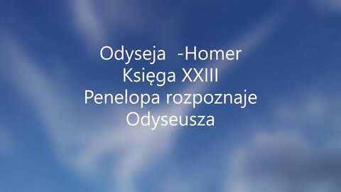 Odyseja -Homer Księga XXIII audiobook
