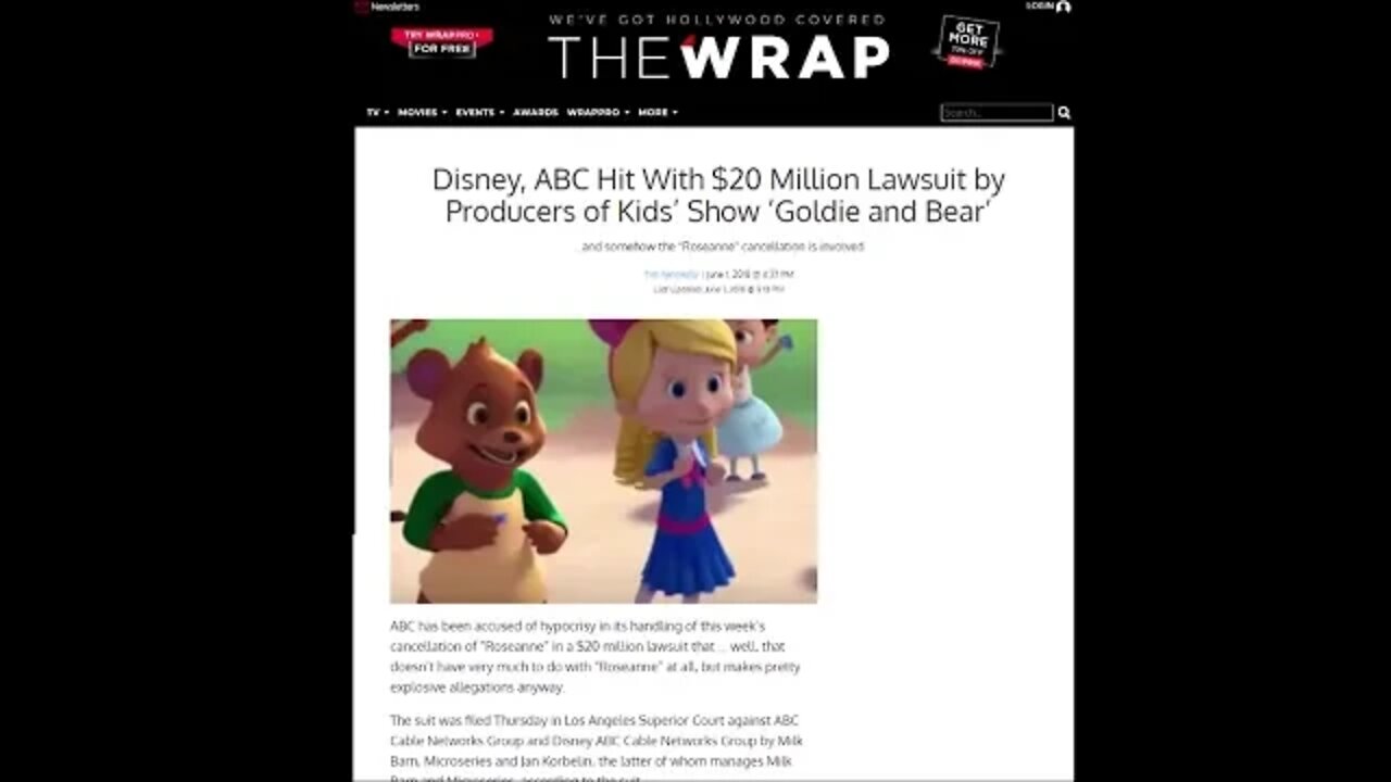 Goldie & Bear Lawsuit: Involves Roseanne's Cancellation!?!?!