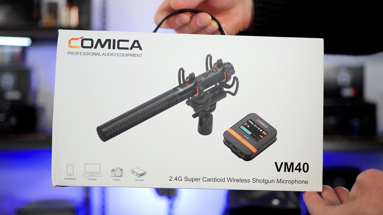 Comica VM40 Shotgun Wireless Pack Review