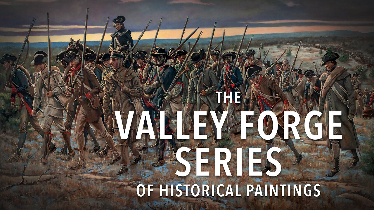 The Valley Forge Series of Oil Paintings by Military Historical Artist Mark Maritato