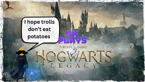 Talking BRIEFLY about Friday Night Tights with Gavin while Playing Hogwarts Legacy