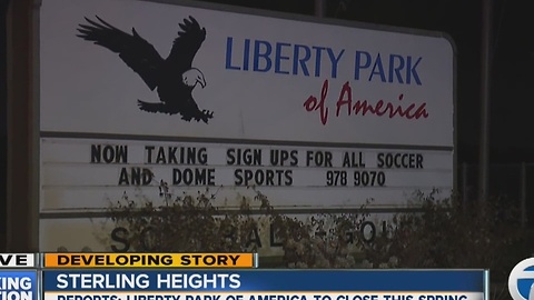 Reports: Liberty Park of America to close this spring