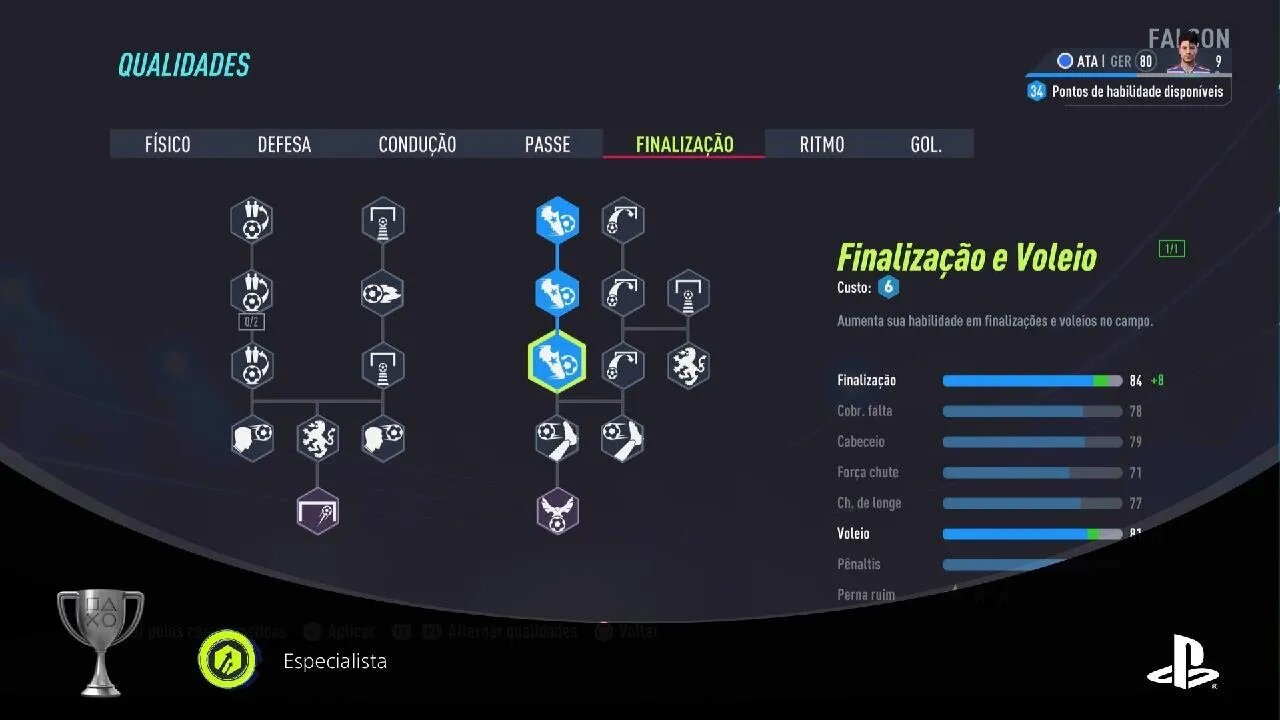 Especialista - Desbloqueie uma Especialidade no Pro Clubs - FIFA 22