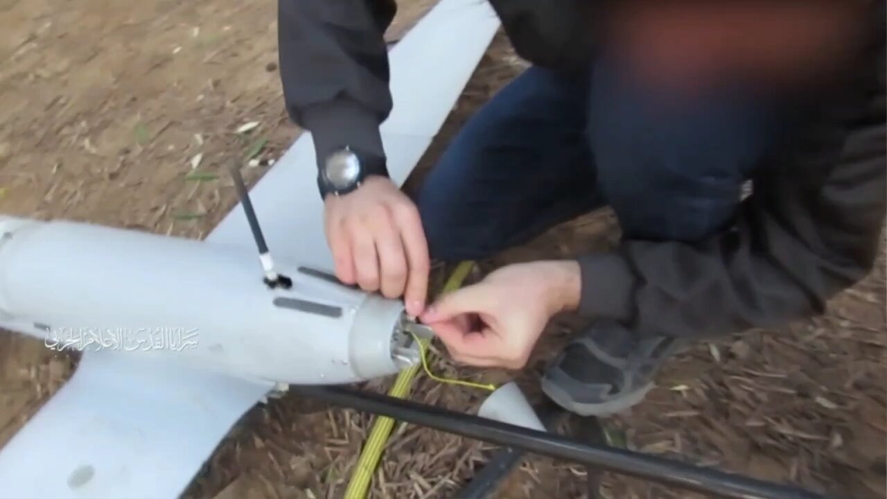 Another "Skylark' Drone Shot Down By Al-Quds Brigade