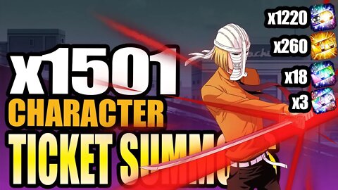 Bleach Brave Souls: Character Ticket Summons x1501 (7th Anniversary)