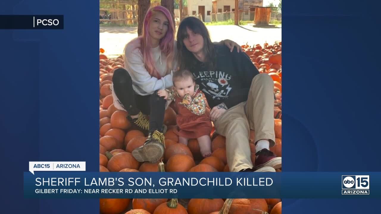 Son, grandchild of Pinal County Sheriff Mark Lamb killed in Gilbert crash Friday