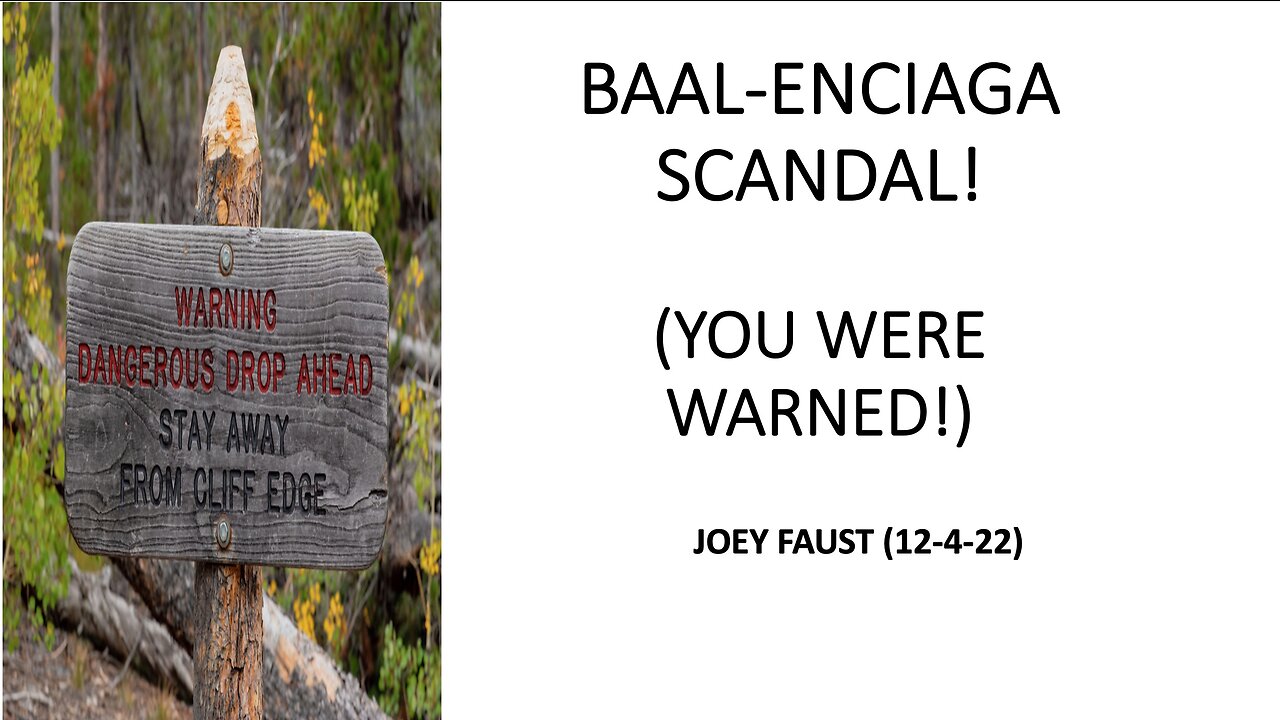 Baal-enciaga Scandal! (You Were Warned!)