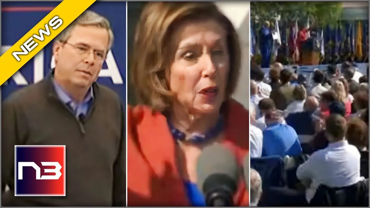 Pelosi Suffers a Major "Jeb Bush Moment", Audience Sits Silently Until She Utters 4 Words