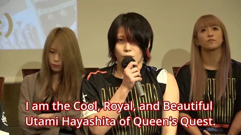 Utami Hayashishita 5 ★ Star Press Conference Translation