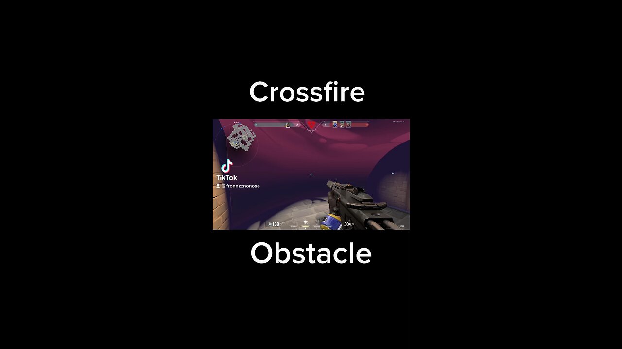 Crossfire obstacle mission passed
