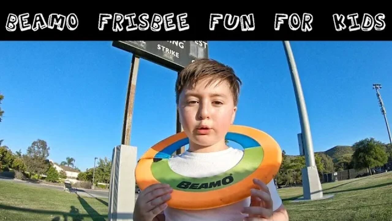 Frisbee fun for Kids - Quarantine Activities