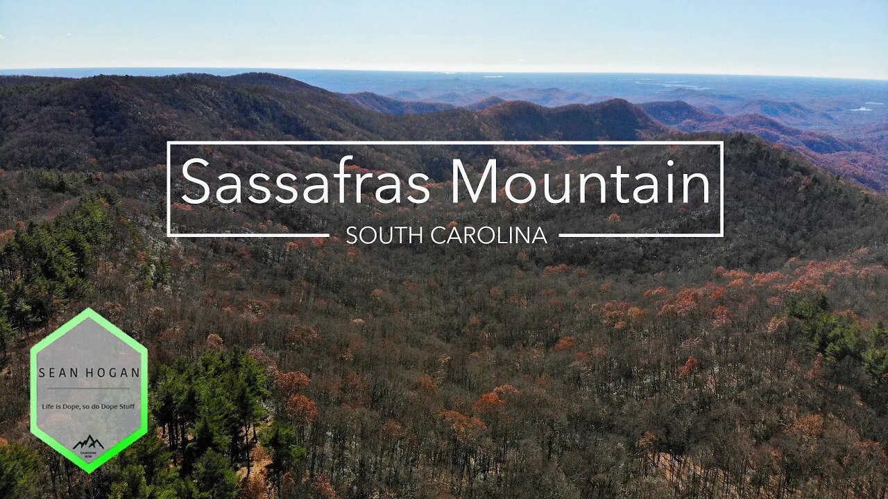 Sassafras Mountain, SC -- Drone Footage