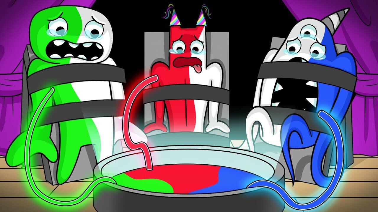 GARTEN OF BANBAN, But the COLORS are MISSING?! (Cartoon Animation)